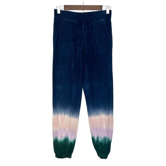 Wildfox Hadley Tie Dye Sweatpant Jogger Blue Green Size XS - Picture 5 of 13